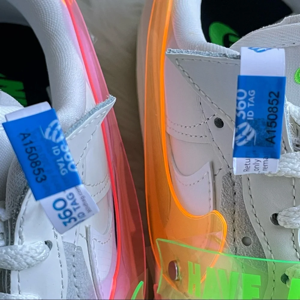 Nike Air Force 1 Fontanka Game Day Sail Green Strike Women’s 9 New - Picture 15 of 16